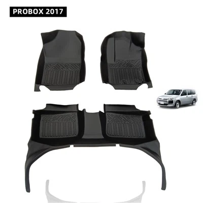 Унутрашњост аутомобила водоотпорна 5Д ТПЕ простирка за аутомобиле за Пробок 2017